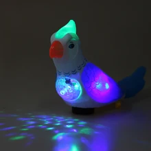 Baby Children Christmas Gift Light Up Toys Electric Parrot Projection Lamp Flashing LED Kids Children Developmental
