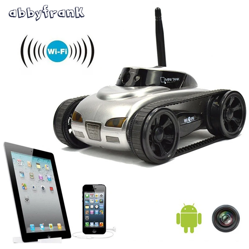 Koop Abbyfrank RC Tank Auto 777 270 Schieten Robot Met 0.3MP Camera Wifi IOS Telefoon Afstandsbediening Mini Spy Tanks Speelgoed Voor kinderen