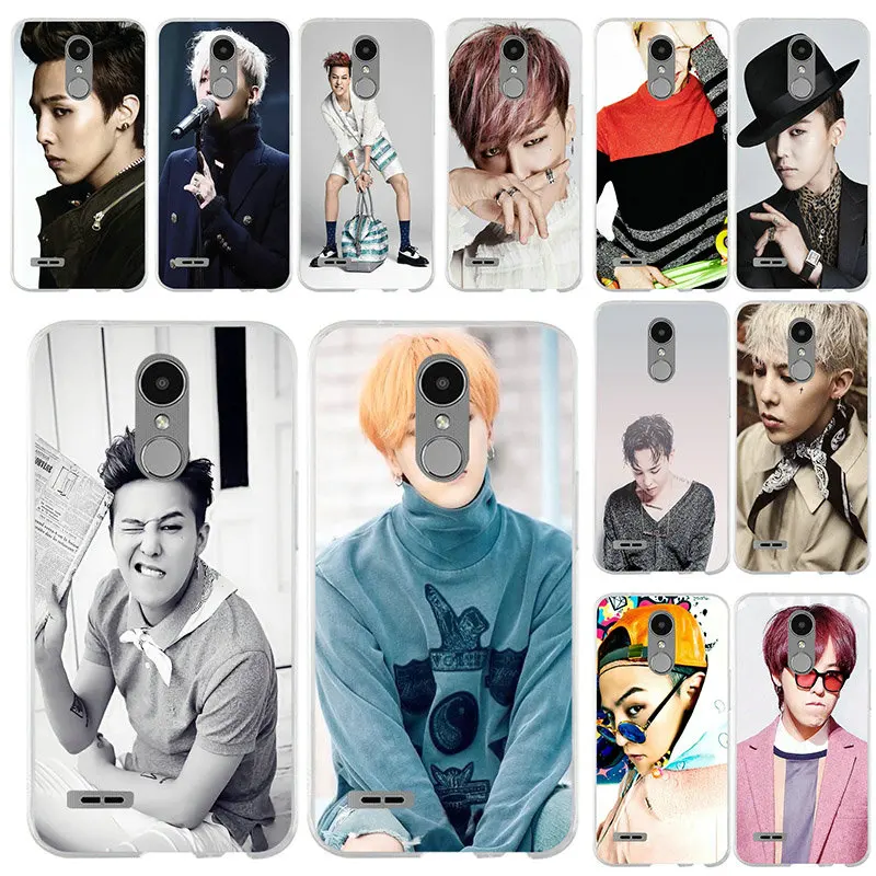 

Soft TPU Phone Cases for LG K4 K7 K8 K10 2017 G2 G3 Mini G4 G5 G6 Stylus Nexus 5 5X V10 V20 V30 Bags Kpop Big Bang Gd G Dragon