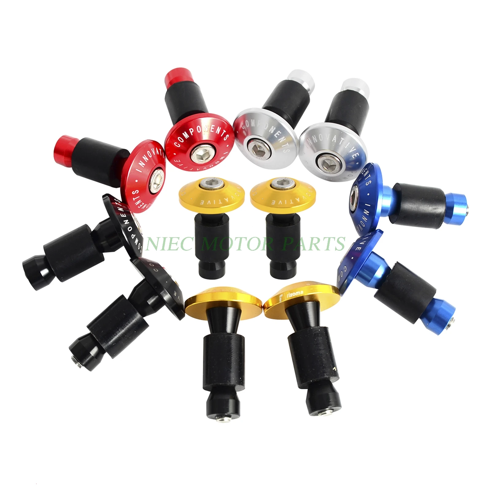 NICNCNC 7/8 &quotзаглушки на руль для Honda CR CRF XR XL TRX Yamaha YZ WR 80 85 125 250 мотокросс эндуро