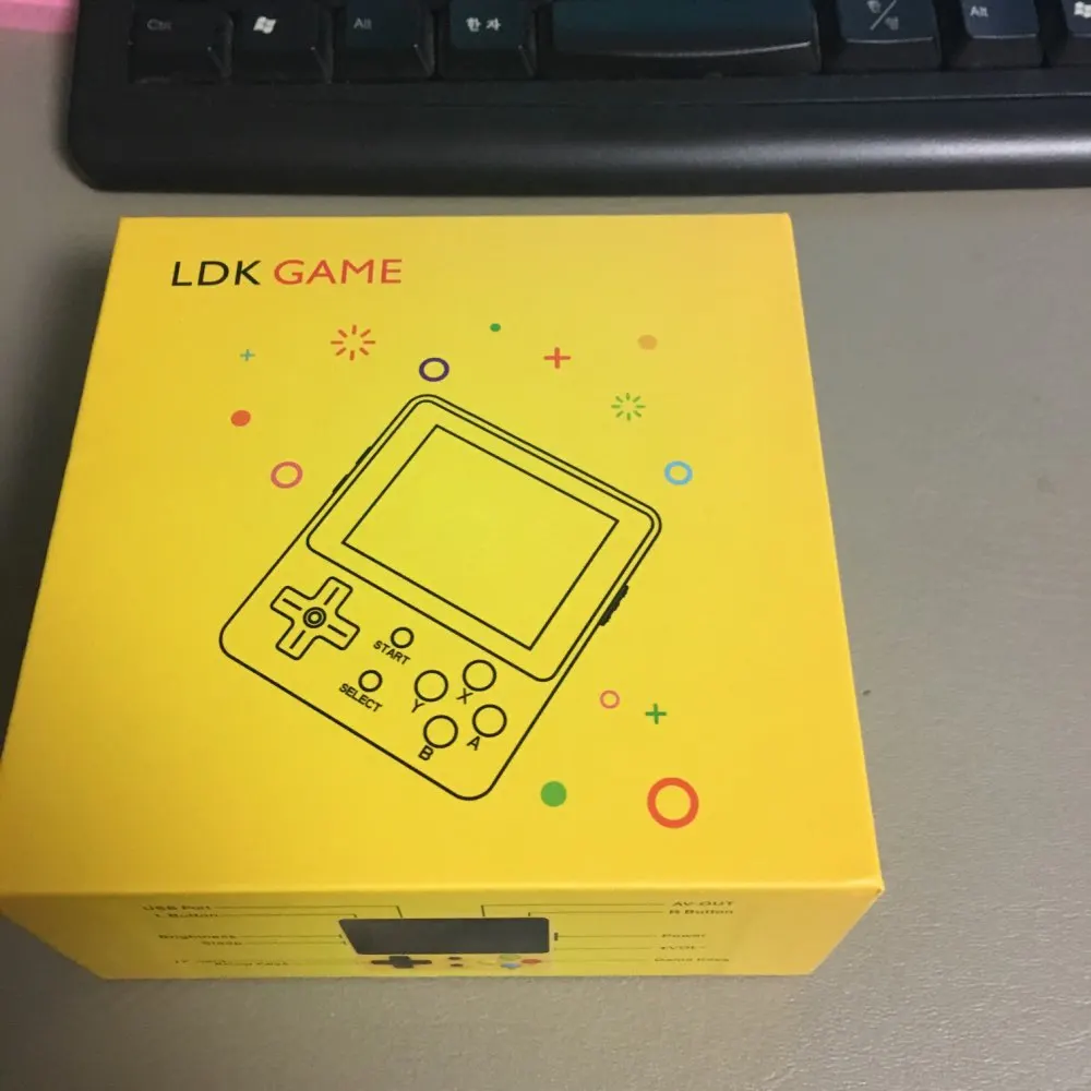 LDK игра 2 6 дюймов экран мини портативная игровая консоль ностальгические Детские