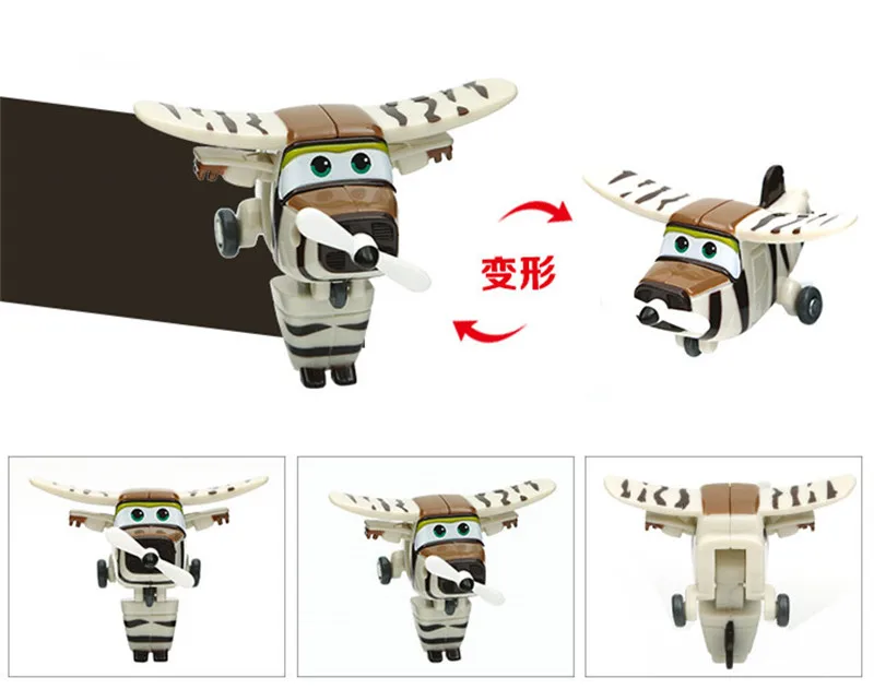 1 шт. Супер Крылья фигурка игрушки мини-самолет робот суперкрылья Трансформеры-аниме мультфильм игрушки для детей мальчиков подарок