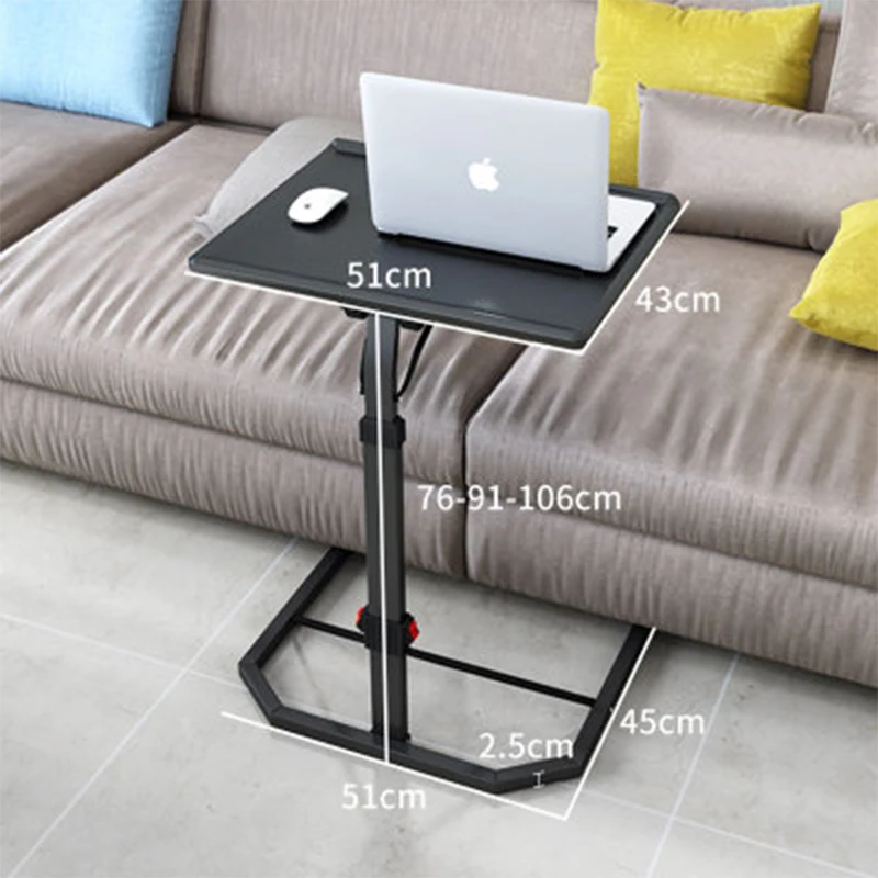 طوي طاولة حاسوب قابل للتعديل و لاب توب محمول مكتب تدوير سرير محمول Tablek 43*43 سنتيمتر
