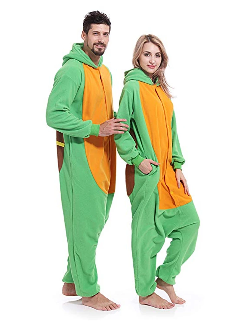 

Sea Turtle Pajamas Animal Winter Women Men Onesies Adult Hoodie Tortoise Cosplay Couple Costumes Christmas Pyjamas Sleepwear