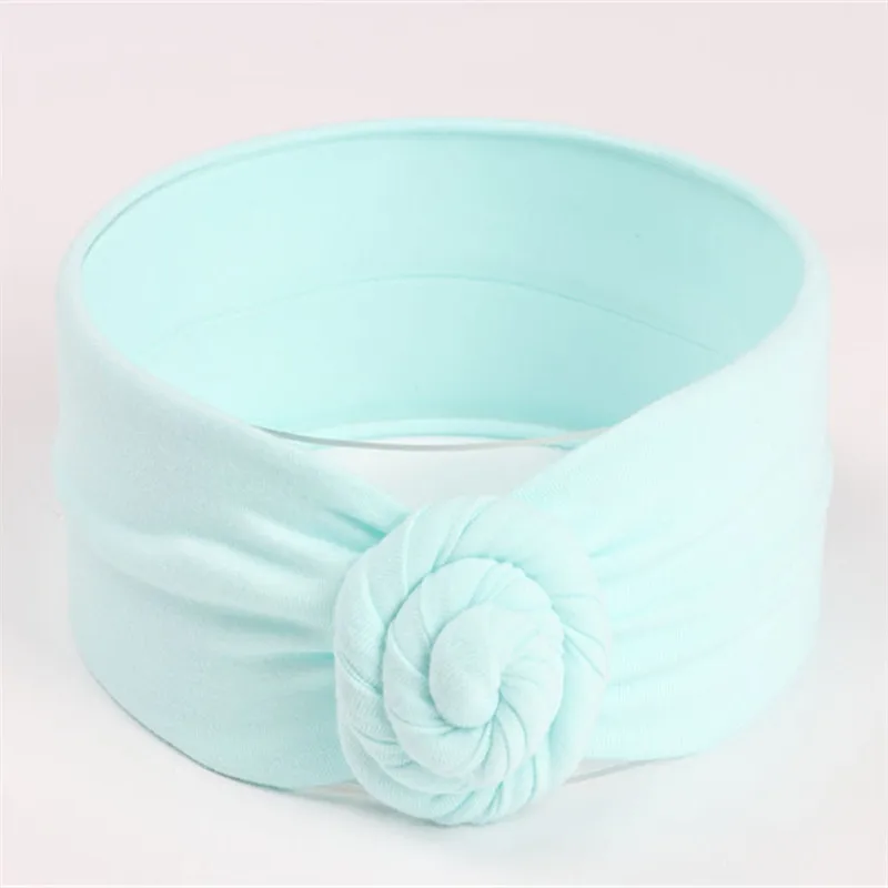 

10PCS Newborn Top Knot Headband Solid turban Headbands For Kids Girls Head Band Hair Accessories Summer bandeau bebe