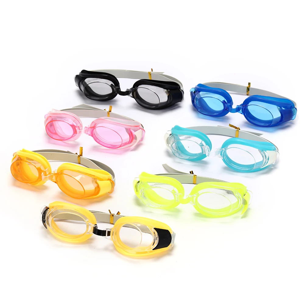 1 Set Child Swim Eyewear Waterproof Anti Fog UV Professional Colored