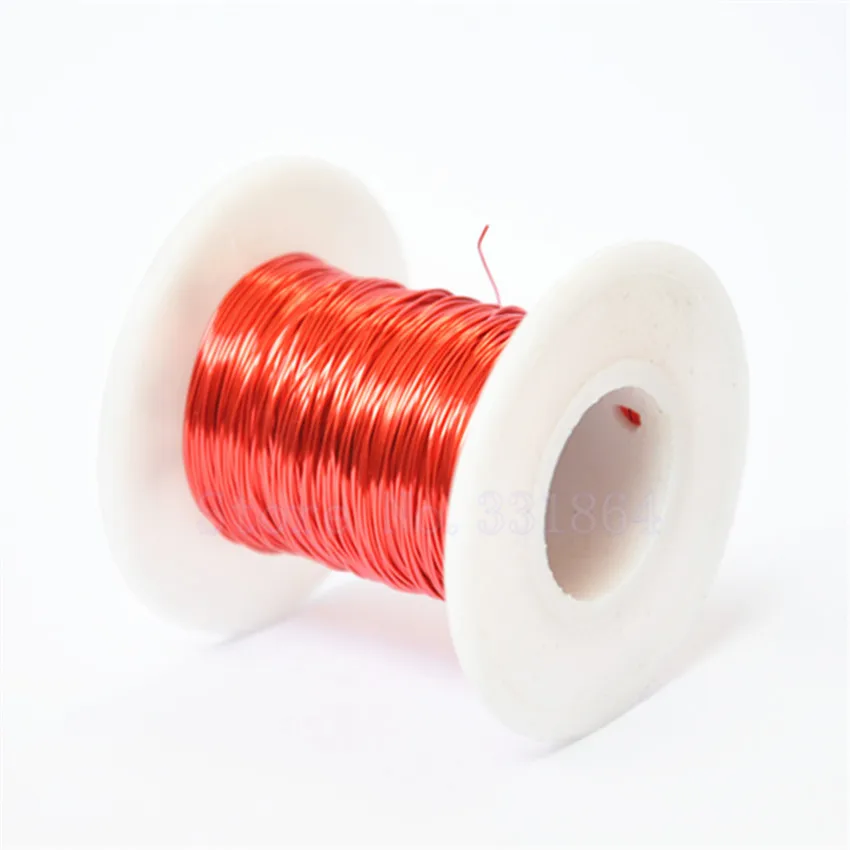 QA 1 155 100m/pc Red Wire 0.2mm Enameled Copper wire