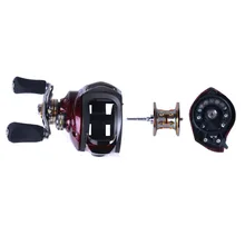 Двойное тормозное рыболовное колесо левша/Правосторонняя катушка рыболовное спиннинговое колесо Капельное колесо 17+ 1 вал для рыбалки