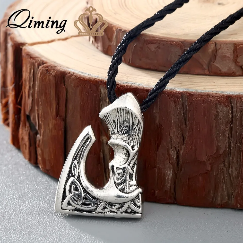 Thor Viking Axe мужское ожерелье женская мода Коловрат славянские амулеты молот Тор