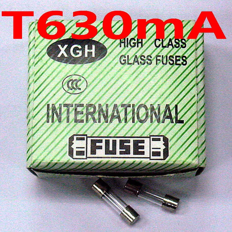Предохранитель t630ma 250v