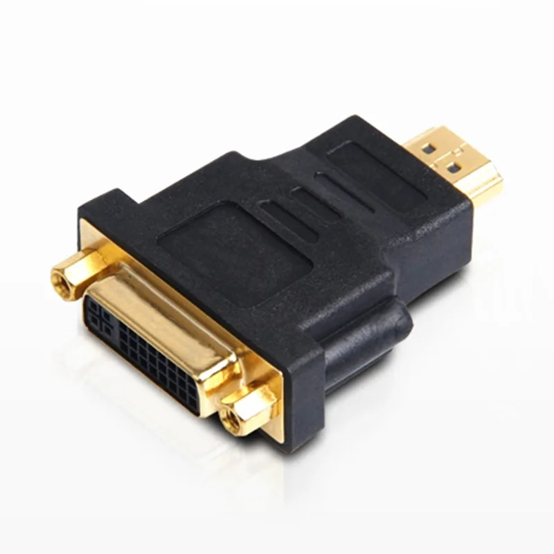 HDMI Male to DVI D женский цифровой видео адаптер для Xbox PS 2 3 4 видеокарты ноутбука LED