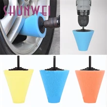 CARPRIE для центрального движения колеса ногтей Полировка для конических фрез для полировки конусовидный спонж металла прокладка из пеноматериала автомобиль 6 мм