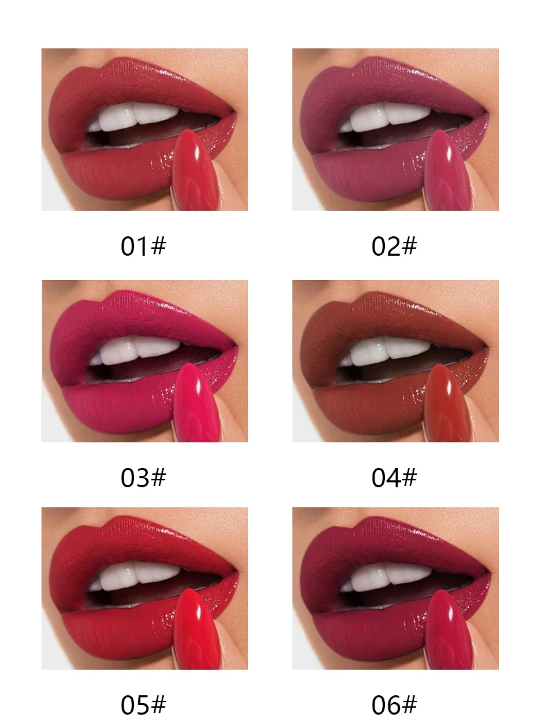 12 Color Liquid Lipstick Matte Makeup Waterproof Red Lip Long Lasting Gloss Mate Black Lip Stick Matte Liquid Lipsticks