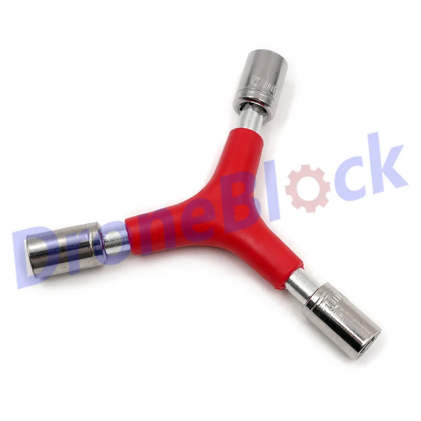 

Motor Nut Wrench 8mm 9mm 10mm Y-type triple-socket wrench FPV Racing Quick-release Wrench Tool For RC Drone Quadcopter