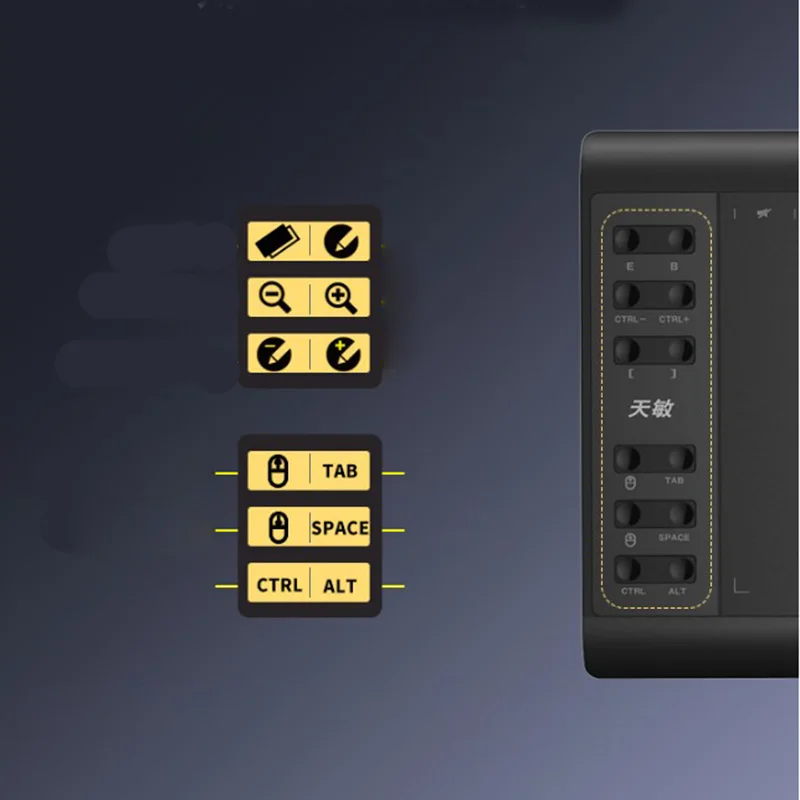 G10 digital desenho tablet mão pintado placa