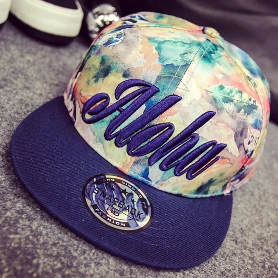 Aloha дети Snapback мультфильм Вышивка Дети хлопок бейсбол кепки для маленьких мальчиков бейсболка для девочки кепки s хип хоп шапки