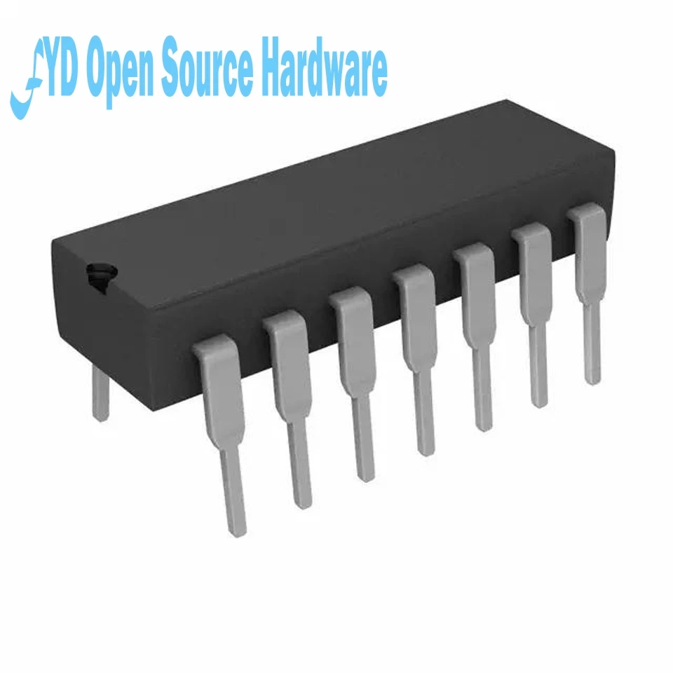 10 шт. CD4011BE/HEF4011/HCF4011 DIP14 четыре 2-вход | Электронные компоненты и принадлежности