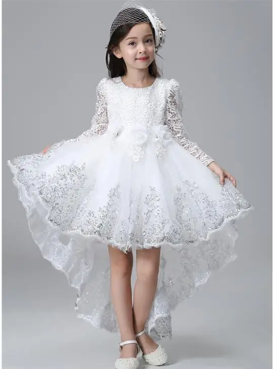 girls party dresses elegant sequin autumn long sleeve