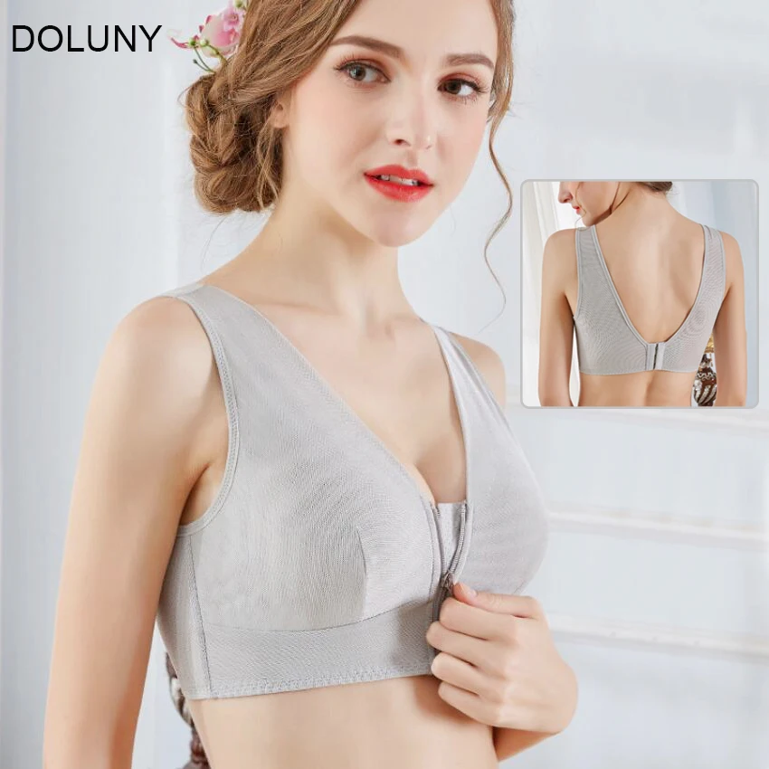 2209 Mastectomy bra, closed front pocket, cotton oversized intimate  underwear, suitable for female silicone insertserts after su - AliExpress