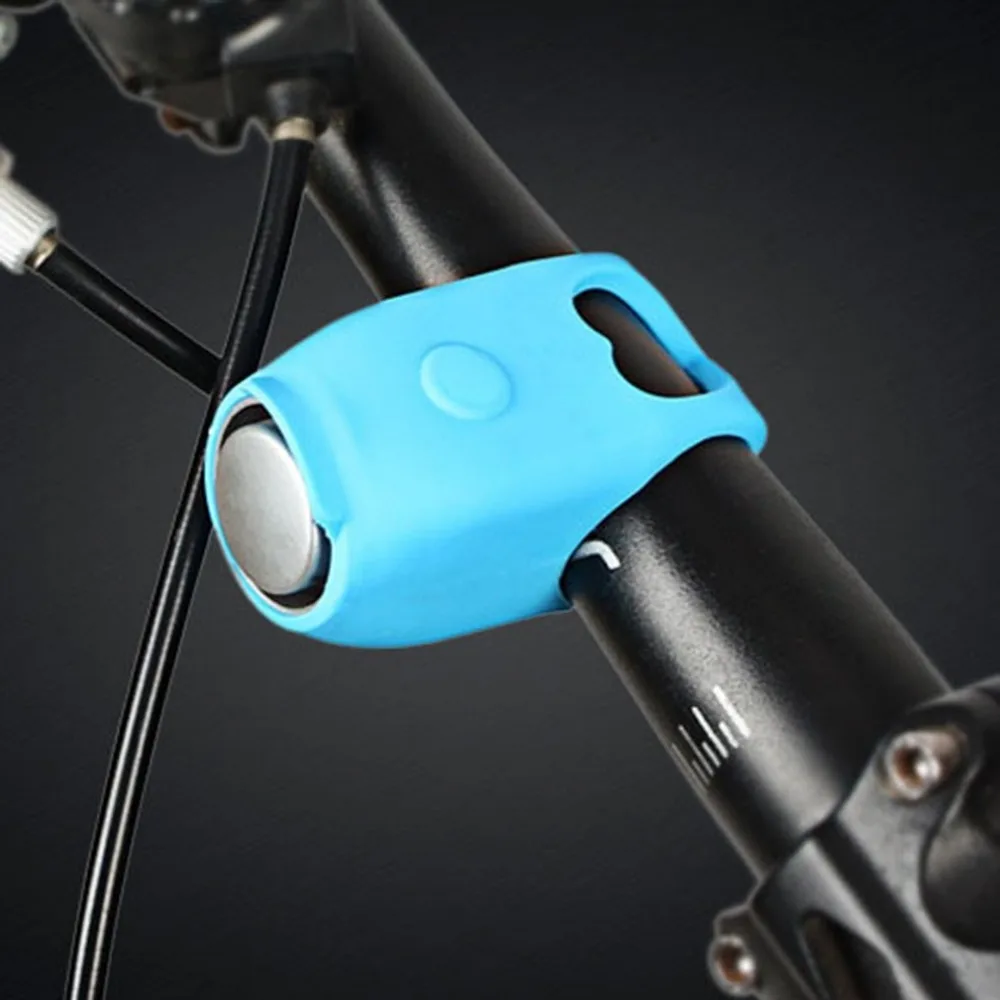 

Clear Loud Sound Bicycle Bike Horn Waterproof Nigh Safety Electric Battery Power Riding Cycling Horn Bell Bike Accessories