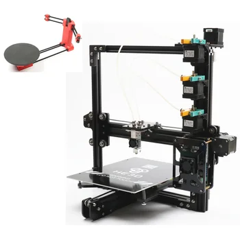 

Set sale,NEWest HE3D EI3 tricolor 3D printer diy kit 3 in 1 out printing adding open sourse 3D scanner DIY kit