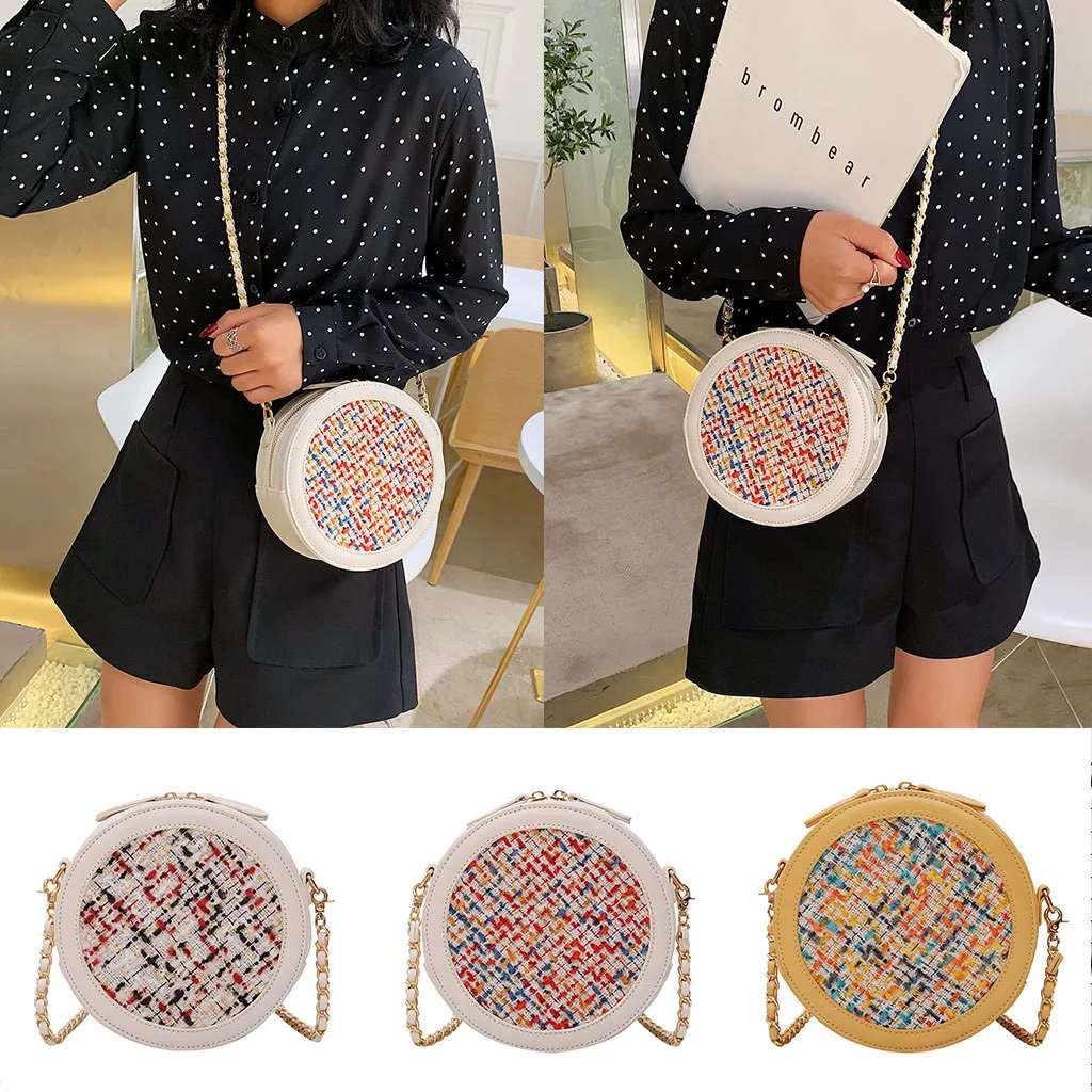 

Crossbody Bags For Women Top Design Handbags Women's Handbag Weave Crossbody Bag Shoulder Bag Color Stitching Ladies Bag #20