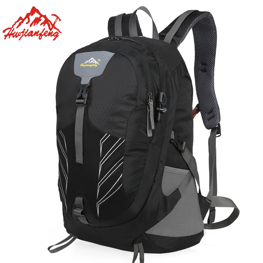 

Casual Outdoor Climbing Backpack Men Sports Travel Bag Nylon Waterproof Rucksack Hiking Backpacks Large Capacity School Backpack