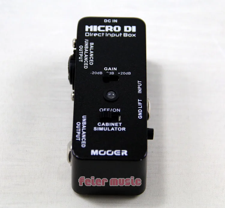Педаль с новым эффектом/MOOER MICRO DI/коробка прямым входом|mooer micro|mooer micro dieffect pedal |