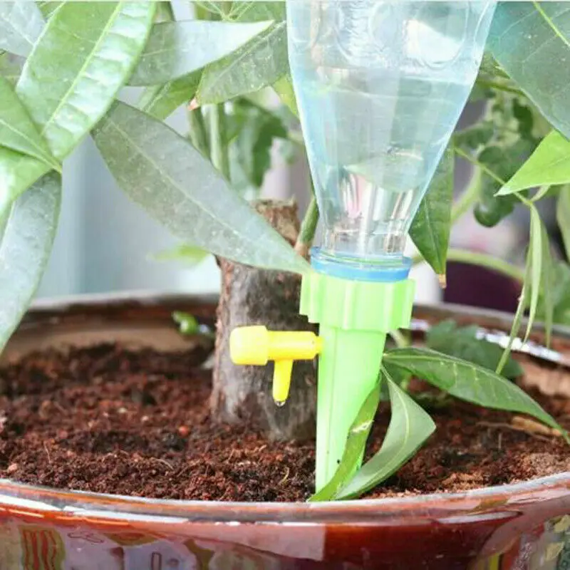 12Pcs Plant Self Watering Adjustable Stakes System Vacation Plant Waterer Self Automatic Watering Spikes droshipping 12Pcs Plant Self Watering Adjustable Stakes System Vacation Plant Waterer Self Automatic Watering Spikes droshipping