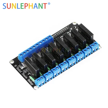 

8 Channel 5V 12V 24V DC Relay Module 250V 2A 5V 8 Channel G3MB-202P Level Solid State Relay Module Low level trigger