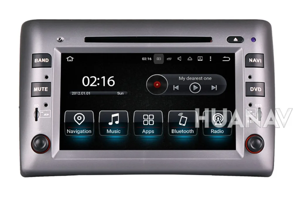 Sale Car DVD player GPS navigation radio Stereo For Fiat Stilo 2002-2010 2 din auto multimidia head unit Android 8.0 4GB+32GB 2