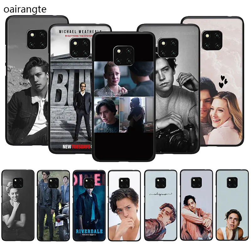 Дизайнерский мягкий чехол для телефона American TV Riverdale Series Cole Sprouse Huawei Y6 Y7 Y9 Prime 2019 2018