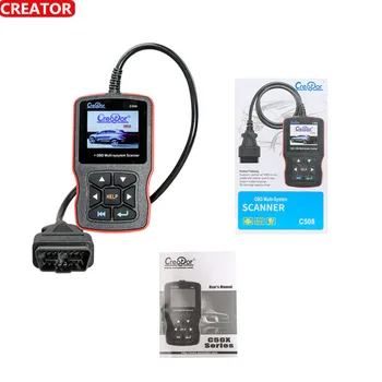 

Creator C508 OBDII/EOBD Multi-System Scanner for FIAT/for Alfa/for Abrath/for Lancia Airbag/for ABS Scan Tool