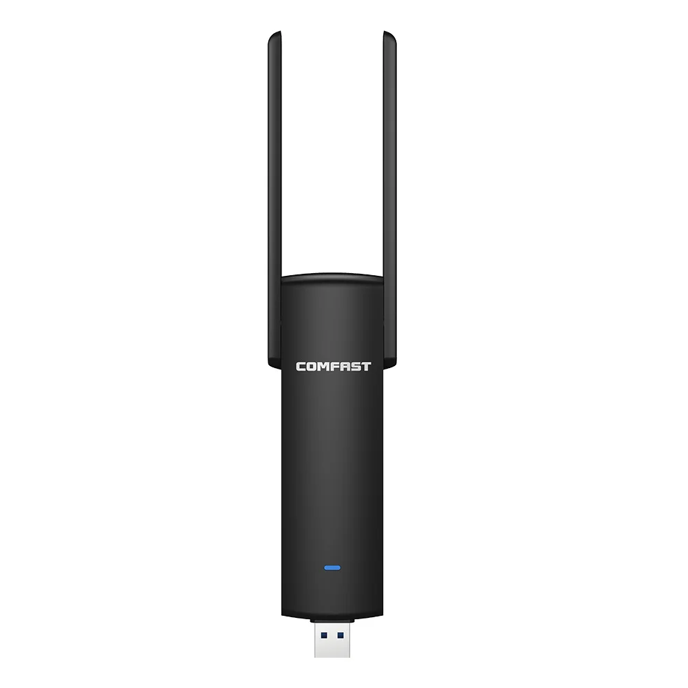 Cena COMFAST adapter usb wifi 1200 mb s 2.4Ghz + 5.8Ghz dwuzakresowy klucz wi fi Plug And Play AC karta sieciowa antena wifi na usb CF 926AC