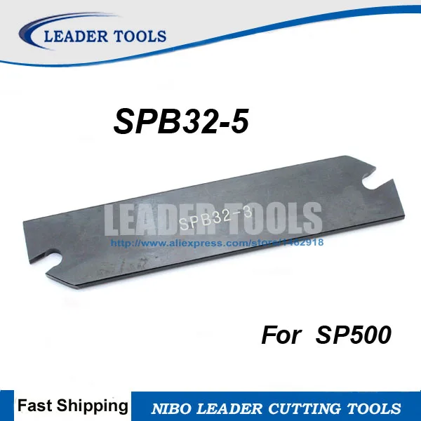 

Free Shipping SPB 532 Indexable Parting Blade 32mm High,SPB32-5 Part Blade Lathe Machine,Parting tool for SP500,Turning parting