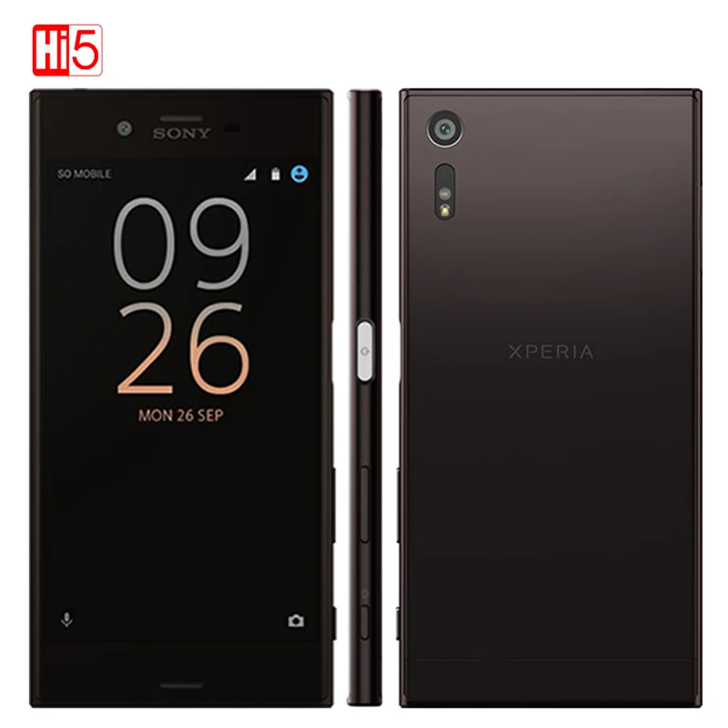 Разблокированный мобильный телефон sony Xperia XZ F8331/F8332, восьмиядерный смартфон Snapdragon 820, 4G LTE, 23 МП, 32 Гб ПЗУ, 3 Гб оперативной памяти, 2900 мАч