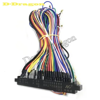 

28Pin JAMMA Arcade Wire Harness Loom 5/12V Wiring for Pandora Box 5 Pandora's Box 6 9 9D Jamma Arcade Games Cabinet Wire Harness
