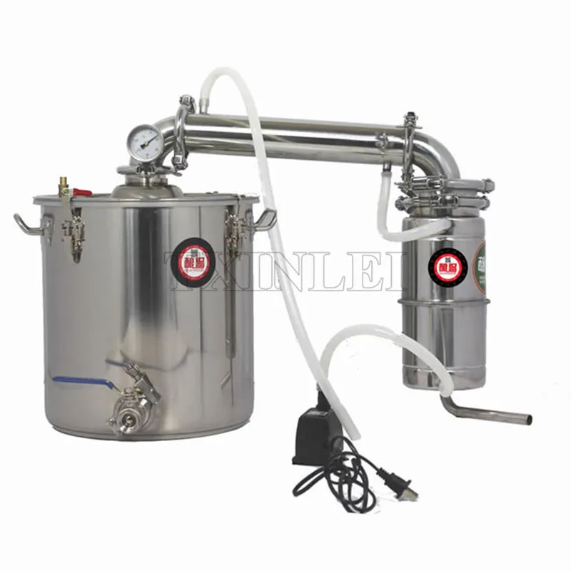NIANGGE 20L нержавеющая сталь Алкоголь дистиллятор ликер вино пивоварения устройства