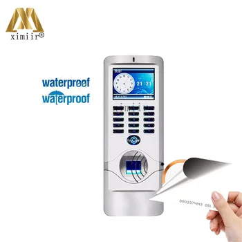 

Waterproof Fingerprint Access Control ZK XM80 With 125KHZ RFID Card Reader TCP/IP Fingerprint Time Attendance