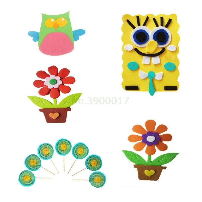 

10Pcs 20x30cm Sponge Foam Paper 2mm Thickness Polyester Felt Fabric Sewing Sheet DIY Cloth Decor For Home Creative Handcraft