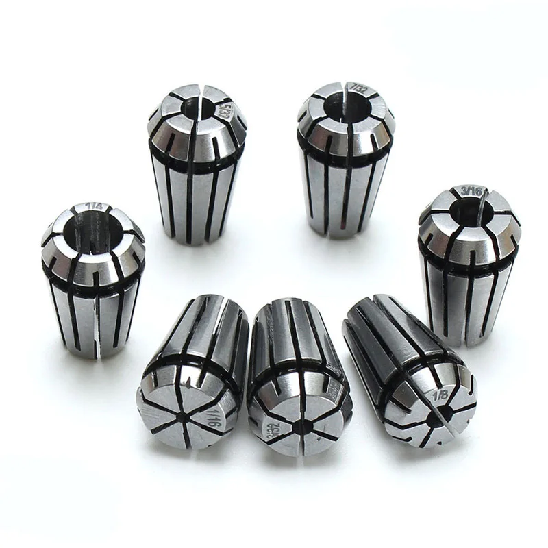

7Pcs Full ER11 Precision Spring Chuck Collet Set For CNC Milling Lathe Tool & Workholding Workholding Milling Lathe