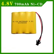 Saleaman 4.8 V 700mAh NI-CD Remote Control Toys Electric toy security facilities electric toy AA battery battery group