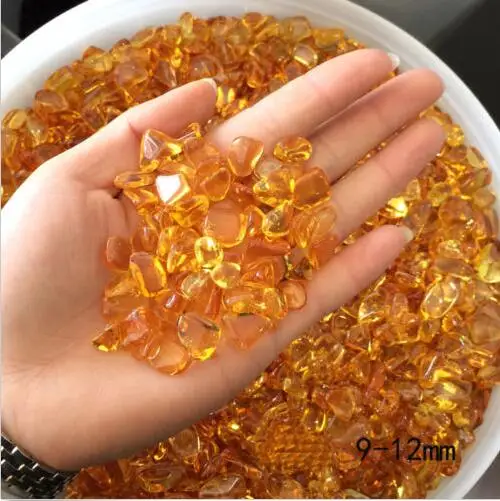 

100g Nature Citrine Crystal Gem Stone Original Yellow Crystal Mini Stones