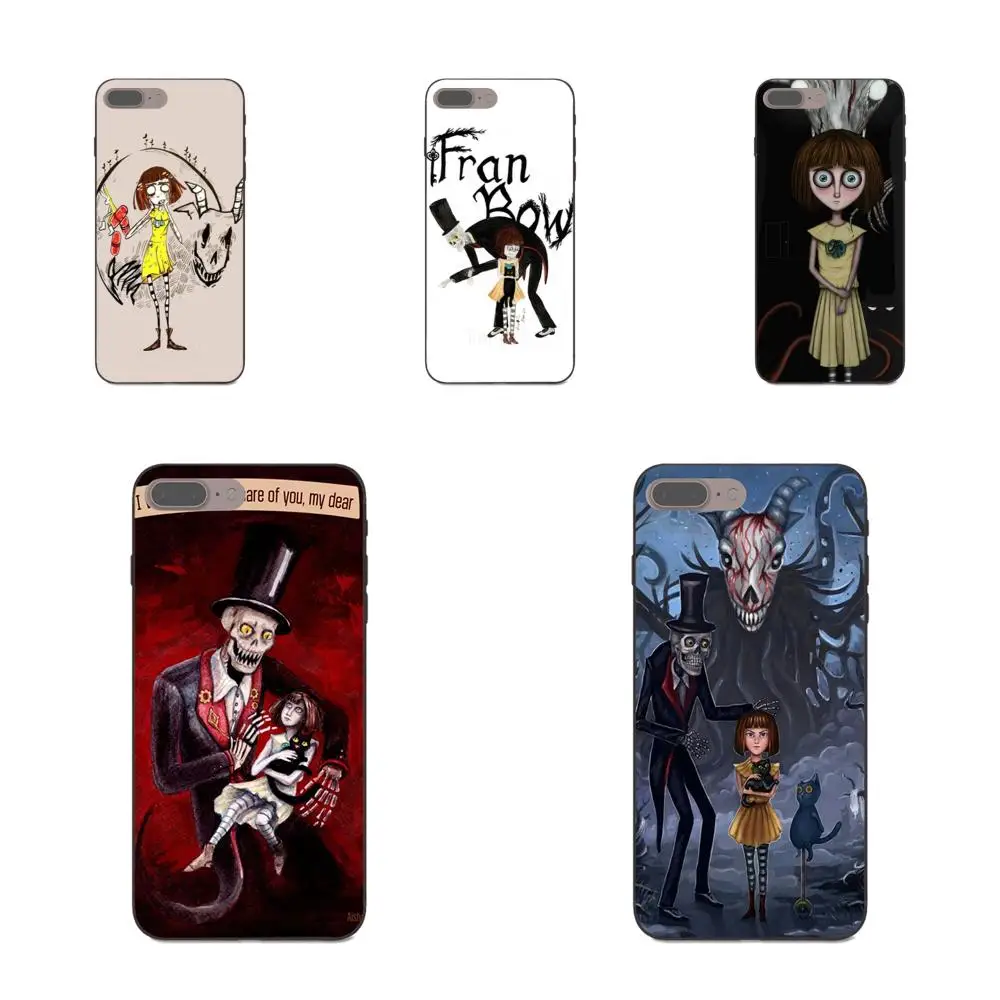 

For Apple iPhone 4 4S 5 5S SE 6 6S 7 8 Plus X XS Max XR Soft Print Capa Fashion Game Fran Bow Horror Girl