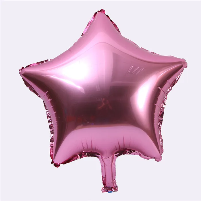 Абрикос 18 дюймов звезда форма надувной шар из алюминиевой фольги для свадебного украшения детей Классические игрушки Воздушные шары