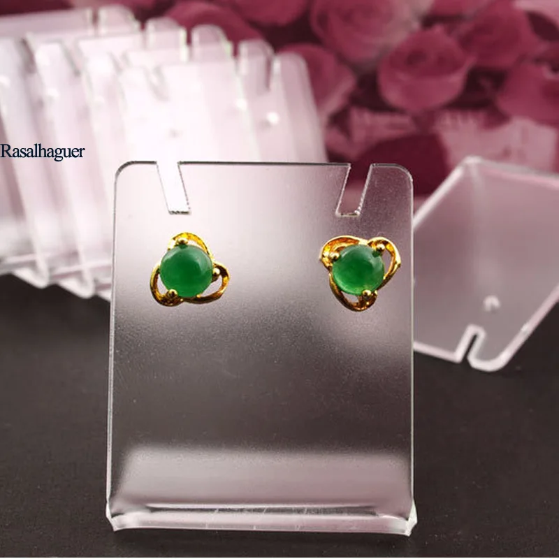 Wholesale Price  Earrings Jewelry Display Stand Hot Sale 43*35mm Acrylic Transparent For Woman Earrings Storage Show