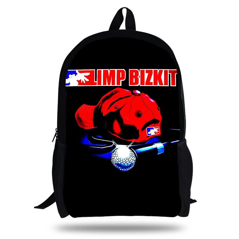 16inch Black Backpack For Kid School Backpacks for Teen Boys and Girls