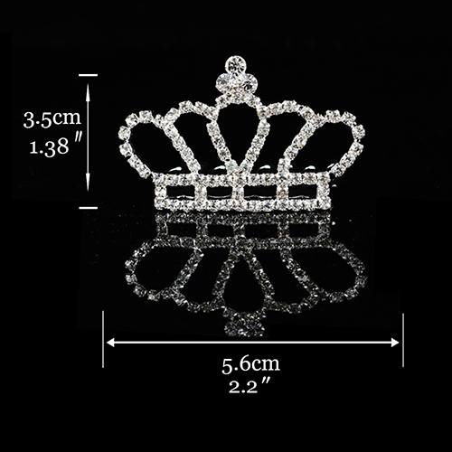 Crown for Girls Show Bridal Crown Tiara Diadem Crystal Floral Wedding Bridal Hair Accessories Head Jewelry