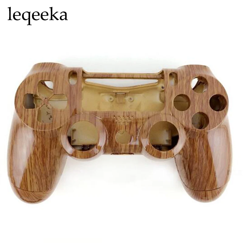 Custom Wood Grain Case For Sony Playstation 4 PS4 Controller Hydro
