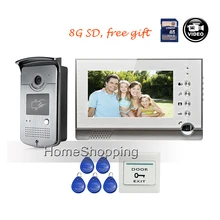 FREE SHIPPING BRAND 7 Home Video Intercom font b Door b font phone Recoder System 1